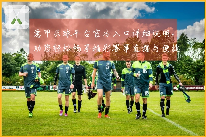 意甲买球平台官方入口详细说明，助您轻松畅享精彩赛事直播与便捷投注体验